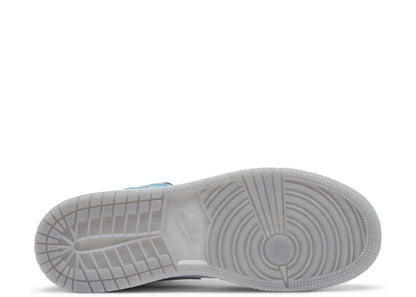 Air Jordan 1 Mid SE French Blue Light Steel (GS)
