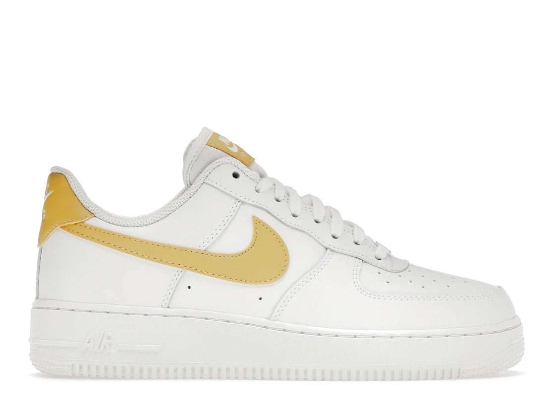 Nike Air Force 1 '07 White Saturn Gold White White (Women's)