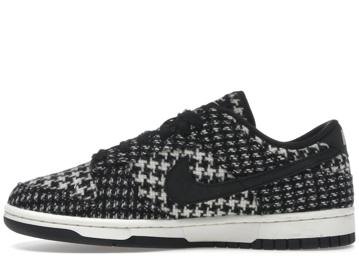 Nike Dunk Low Harris Tweed White Black Multi (Women's)