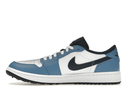 Jordan 1 Low Golf White Aegean Storm