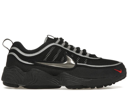 Nike Air Zoom Spiridon Black Metallic Silver