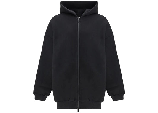Fear of God FOG Athletics Zip Up Hoodie Nylon Black