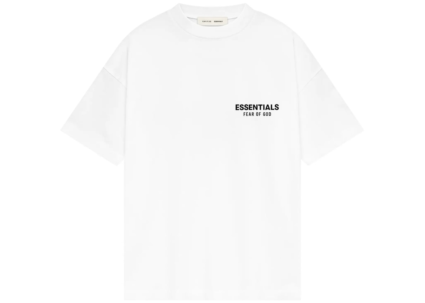 Fear of God Essentials Classic Short Sleeve T-Shirt Bright White