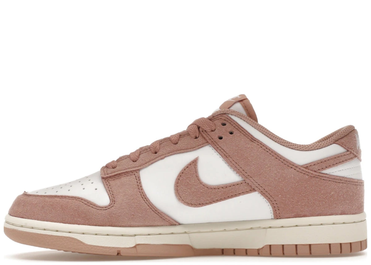 Nike Dunk Low Rose Whisper Gold Mini Swoosh (Women's)