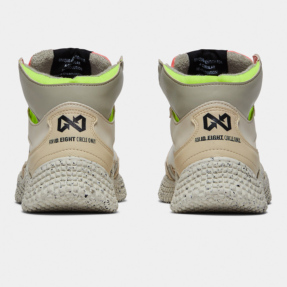 ID. Eight Hana Mid Just Beige Animal Free Sneakers