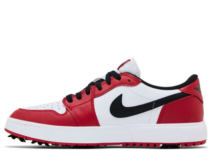 Jordan 1 Low Golf Spiked Varsity Red White Black