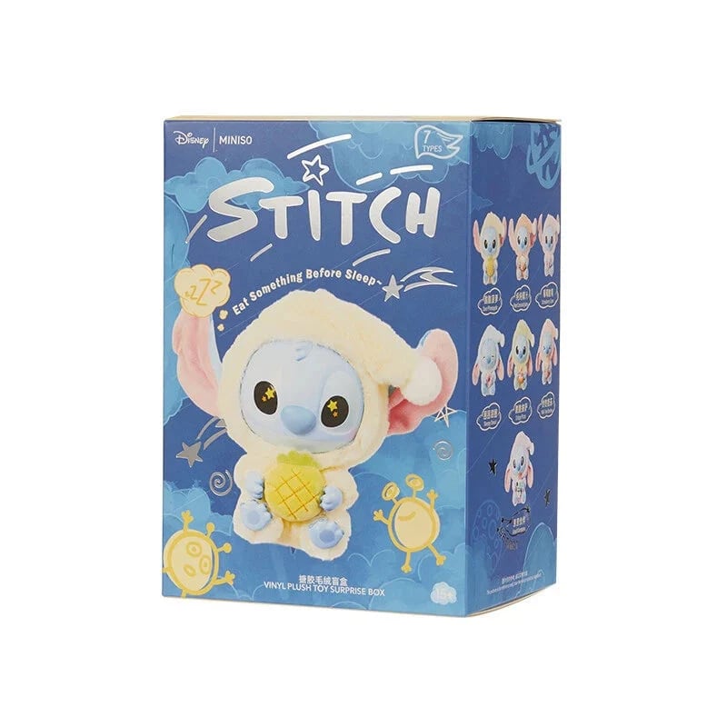 Miniso Disney Stitch Eat Something Before Sleep Blind Box