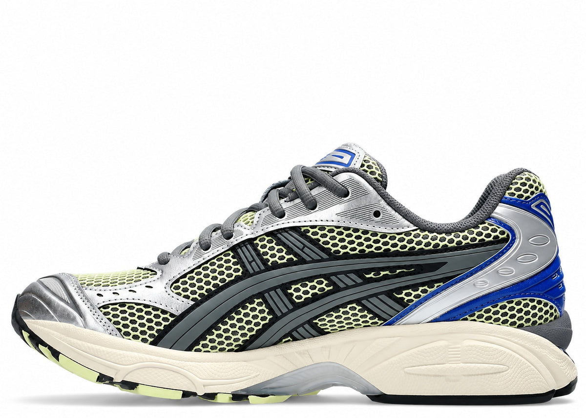 ASICS Gel-Kayano 14 Soft Yellow Asics Blue