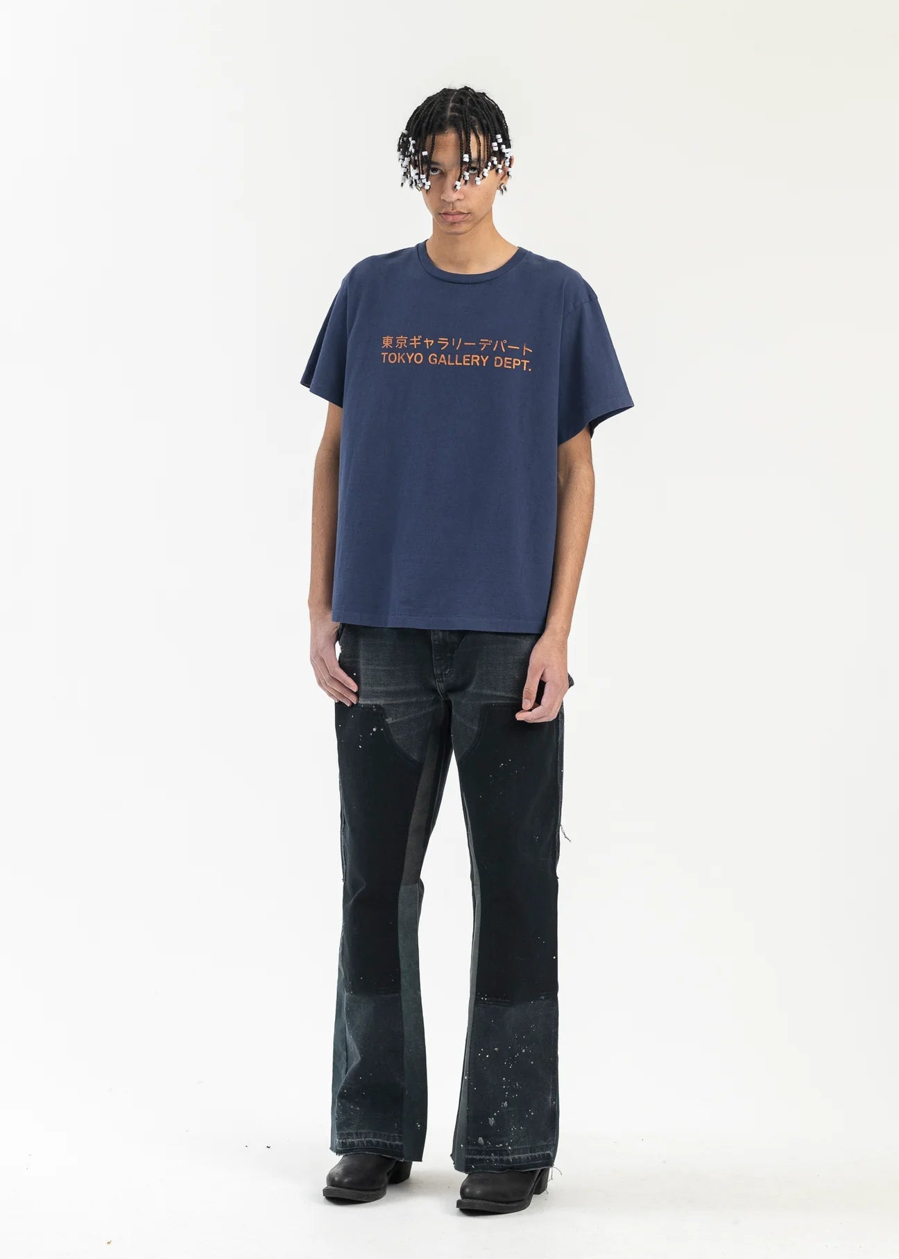 Gallery Dept TOKYO GD TEE Navy Blue