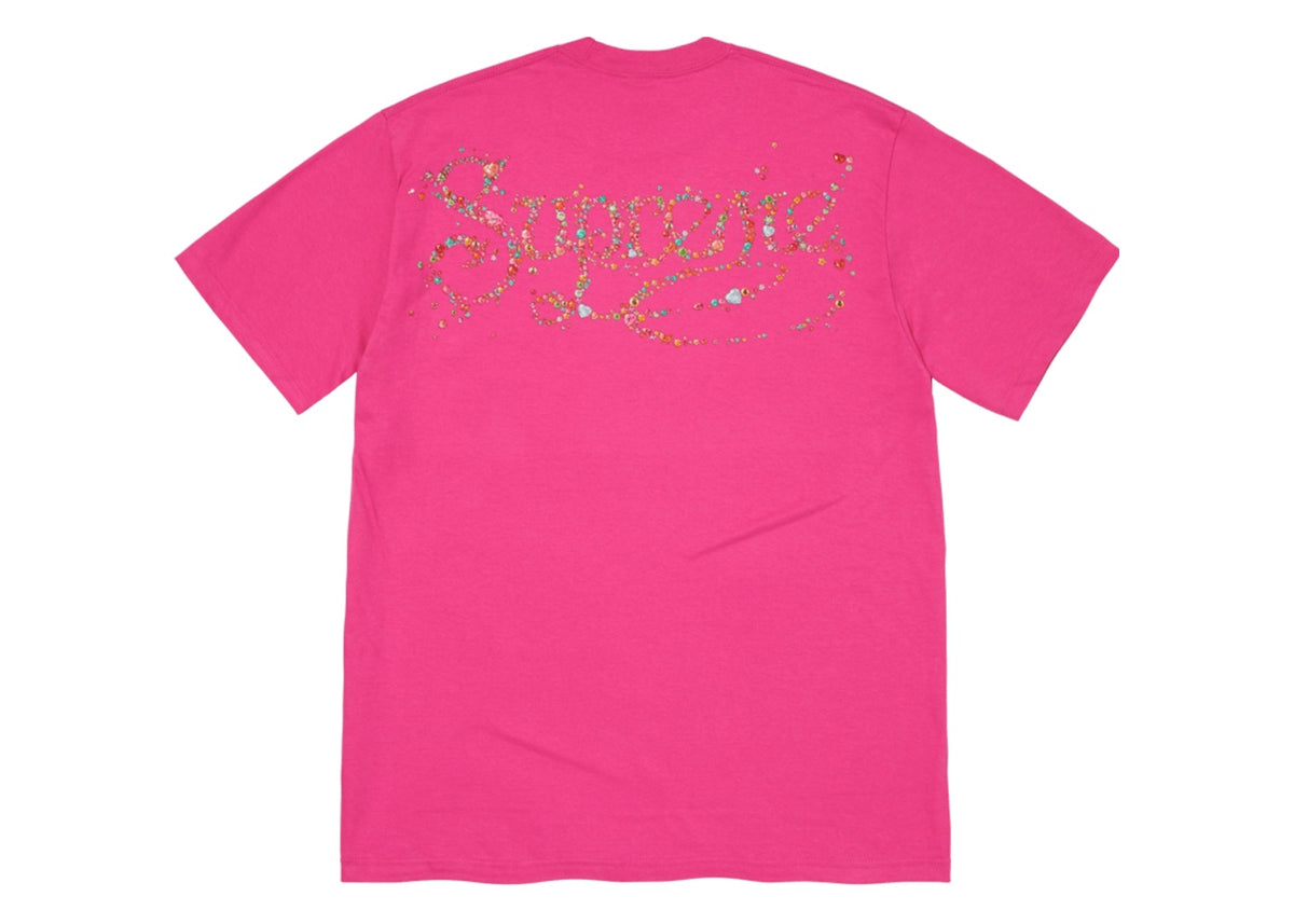 Supreme Gems Tee 'Fuchsia'