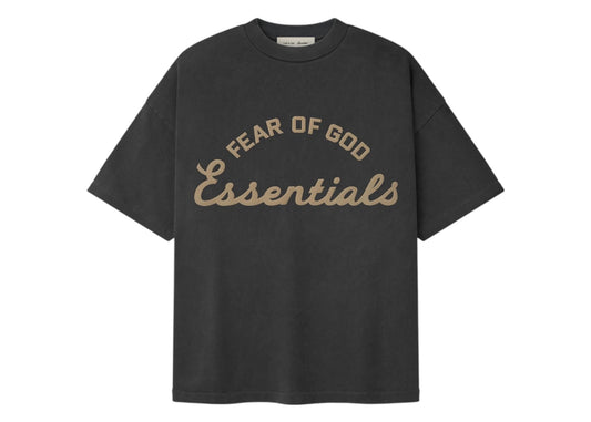 Fear of God Essentials Training 90's Short Sleeve Tee Faded Iron Grey