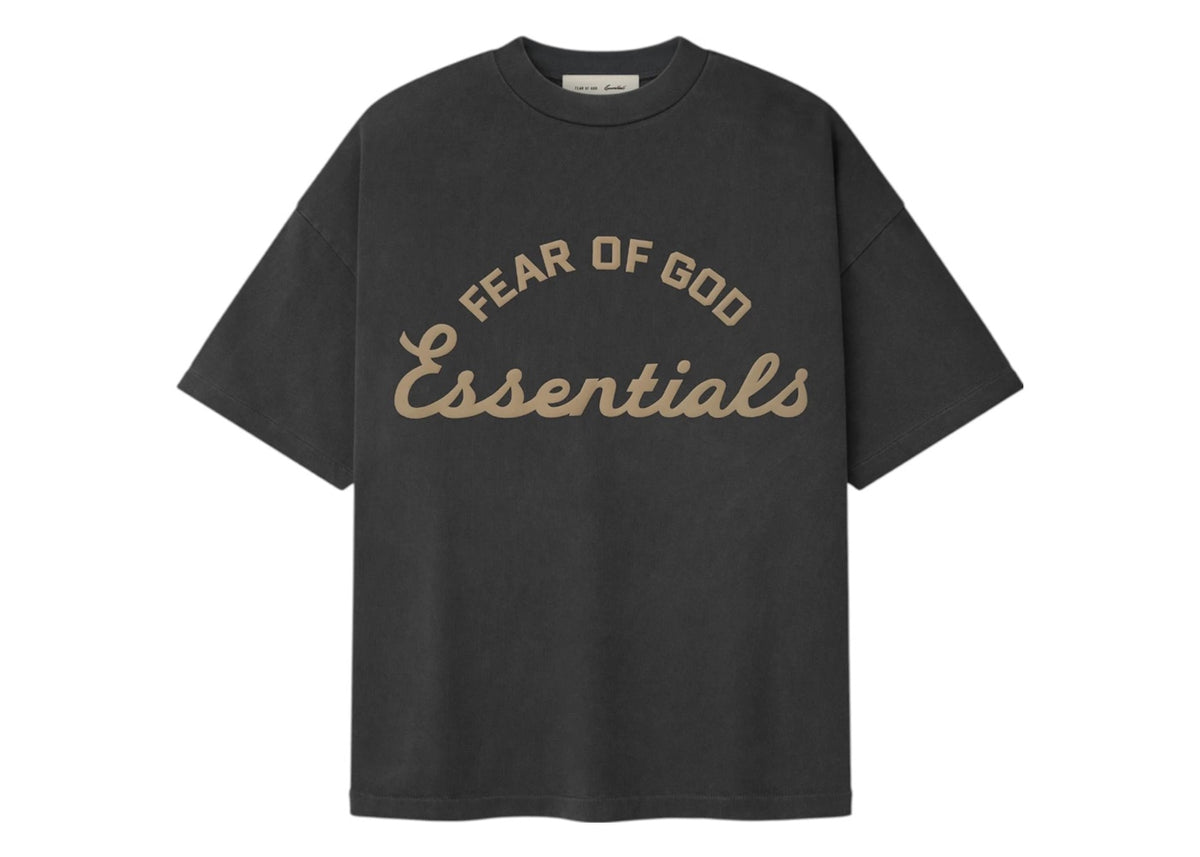 Fear of God Essentials Training 90's Short Sleeve Tee Faded Iron Grey