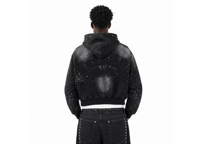 Vale Forever Classico Zip Up Hoodie Black