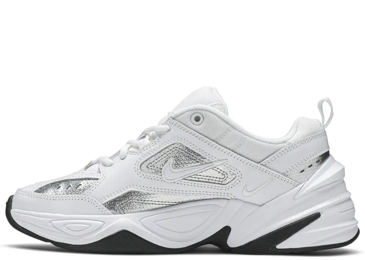 Nike M2K Tekno White Metallic Silver Black (Women's)