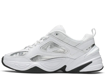 Nike M2K Tekno White Metallic Silver Black (Women's)