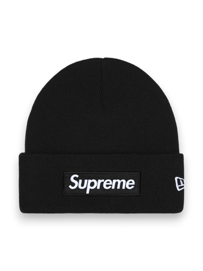 New Era Supreme Box Logo beanie black
