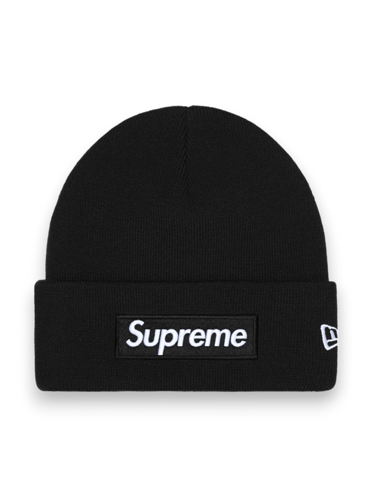 New Era Supreme Box Logo beanie black