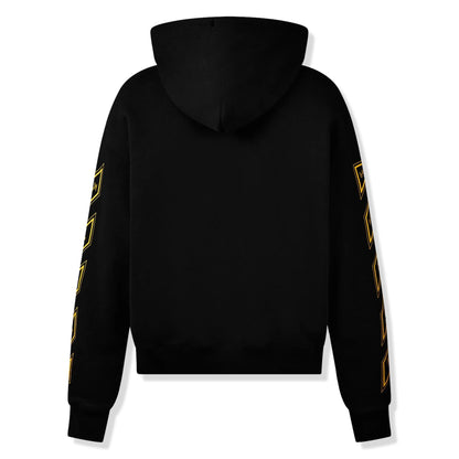 Off White OW 23 Skate Hoodie Black Gold Fusi