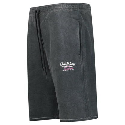 Off White Wave Off Skate Shorts Black