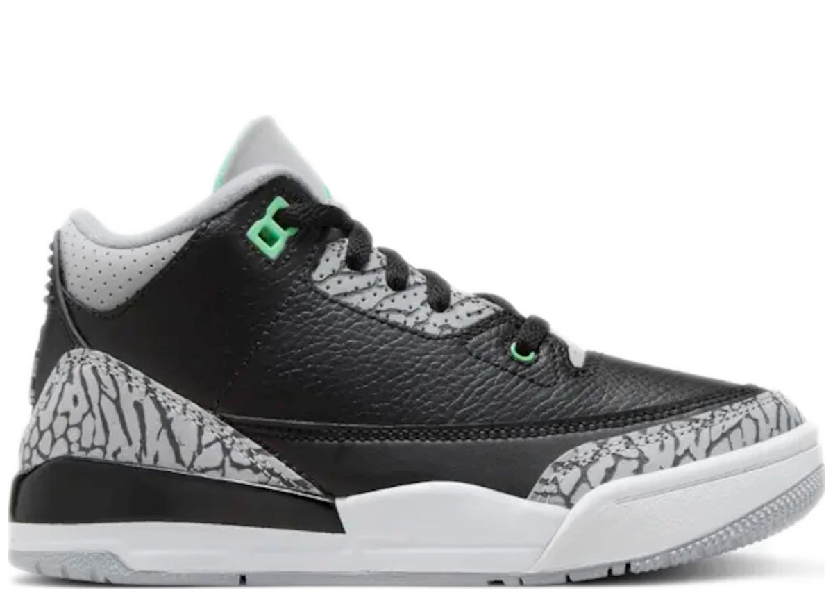 Jordan 3 Retro Green Glow (PS)