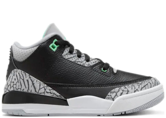 Jordan 3 Retro Green Glow (PS)