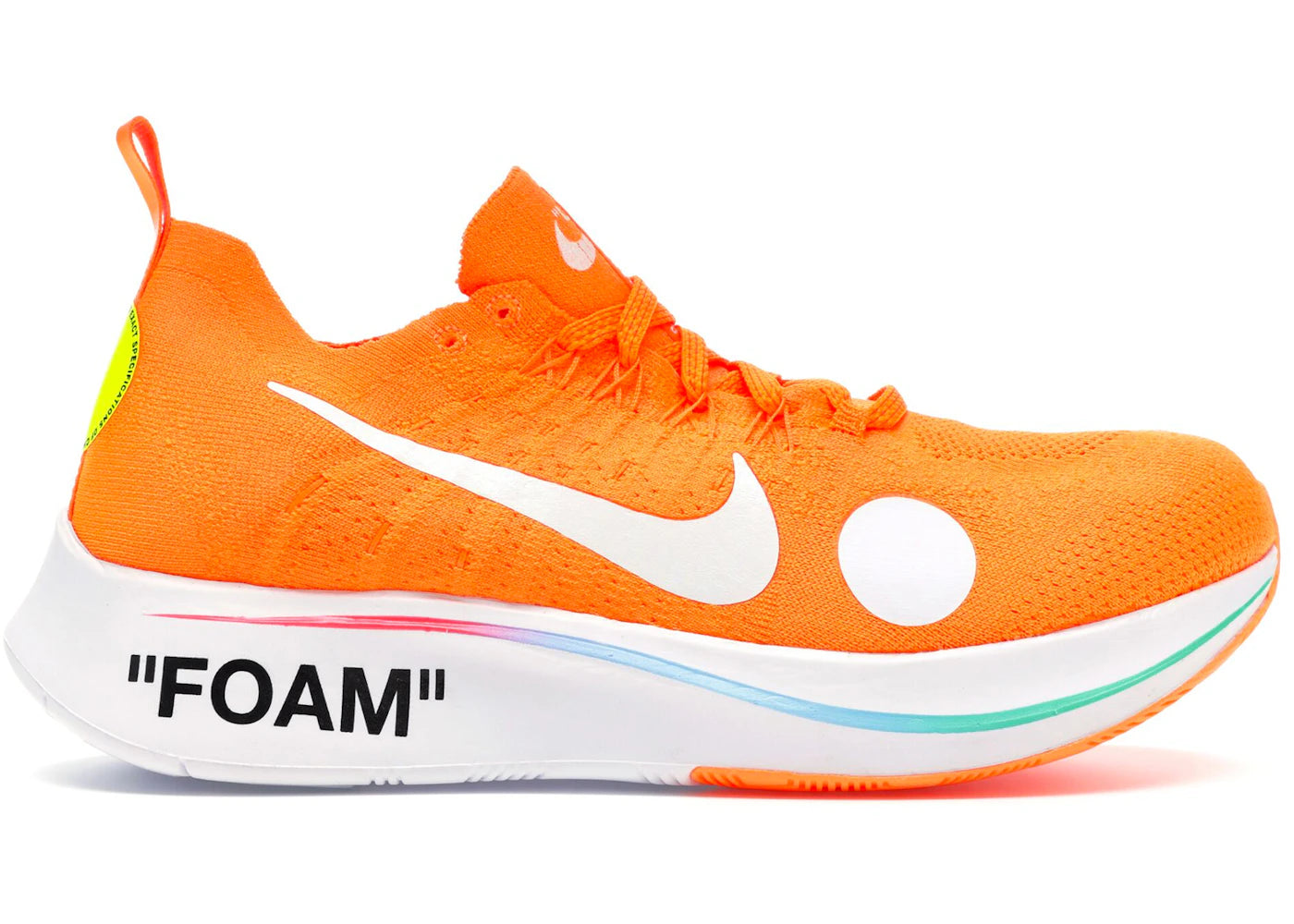 Nike Zoom Fly Mercurial Flyknit Total Orange Off-White