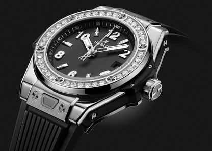 Hublot Big Bang One Click Steel Diamonds 33mm | 485.SX.1170.RX.1204