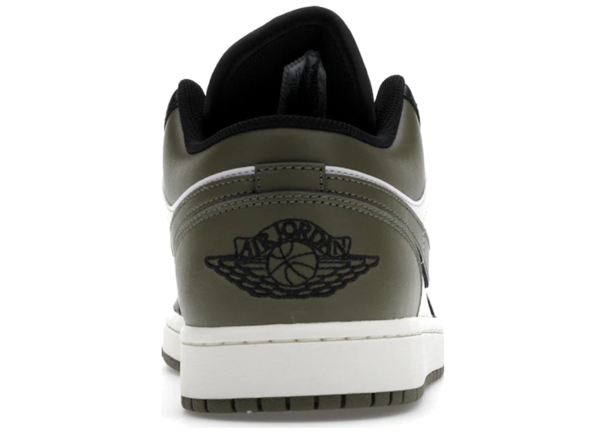Jordan 1 Low Black Toe Medium Olive