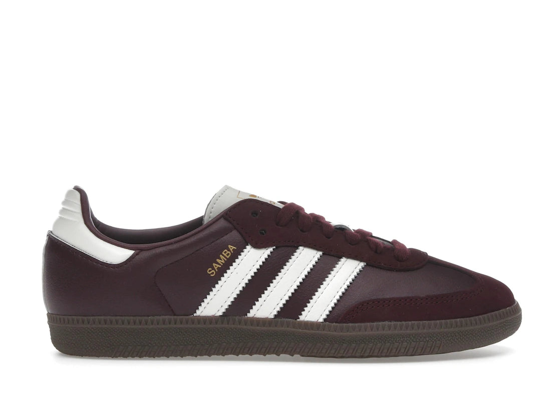 adidas Samba OG Maroon Off White Gum (Women's)