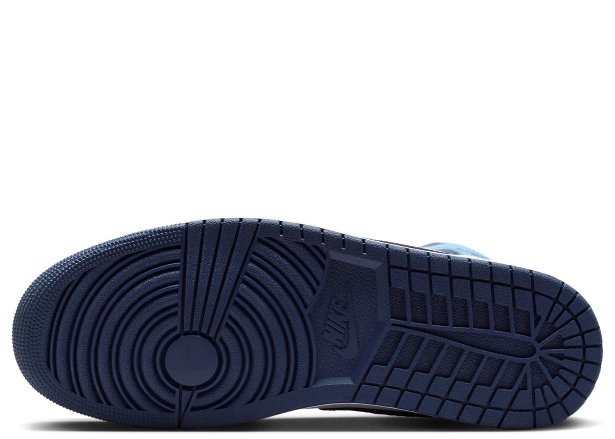 Jordan 1 Mid University Blue Midnight Navy