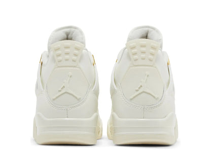 Air Jordan 4 Retro Sail Metallic Gold (Womens)