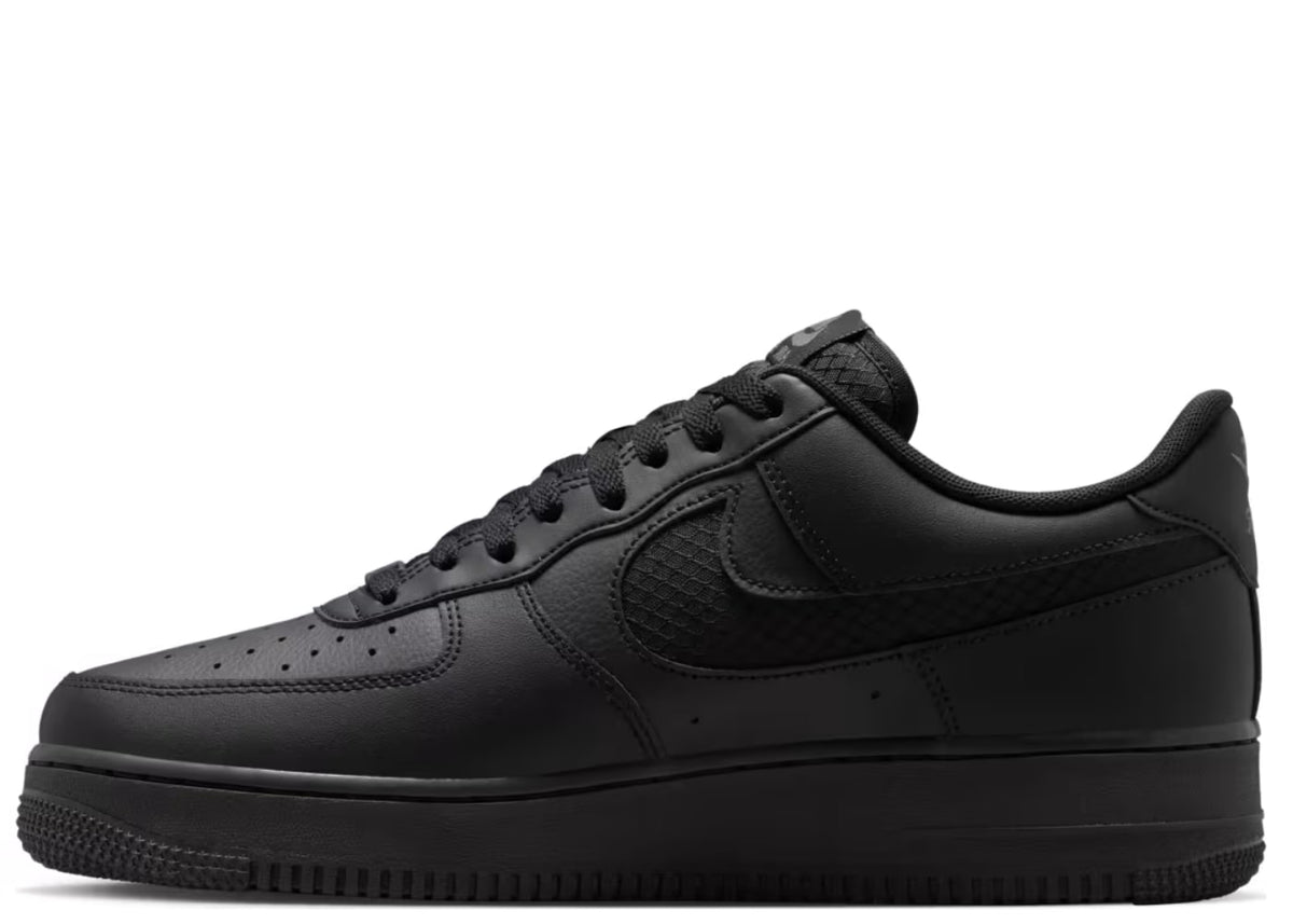 Nike Air Force 1 Low SE Triple Black Ripstop