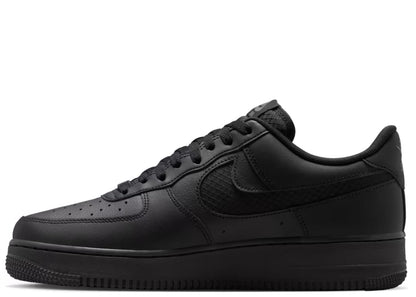 Nike Air Force 1 Low SE Triple Black Ripstop