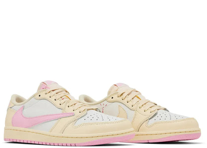 Jordan 1 Retro Low OG SP Travis Scott Shy Pink