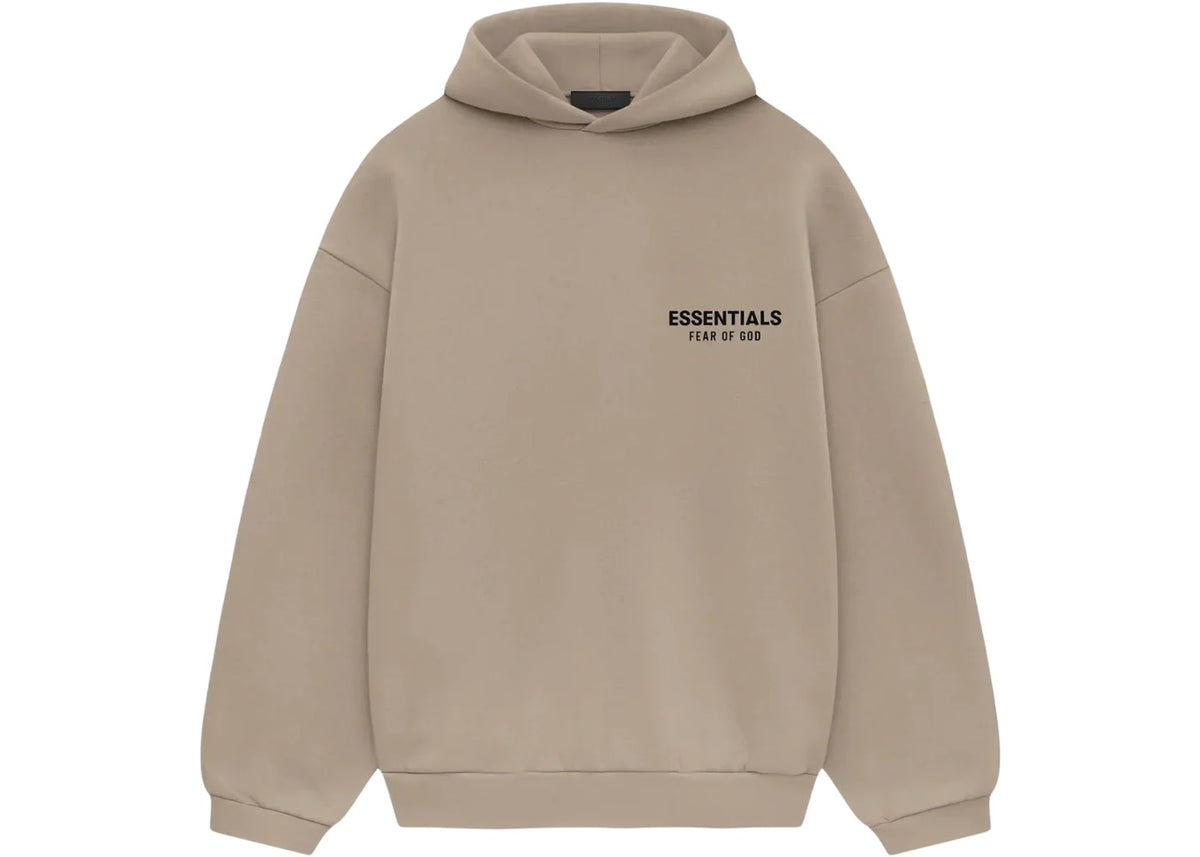 Fear of God Essentials Oversized Fleece Hoodie Desert Sand