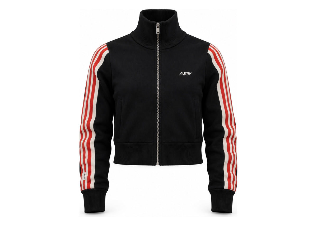 AUTRY KNITTED VISCOSE FULL ZIP JACKET WOMAN