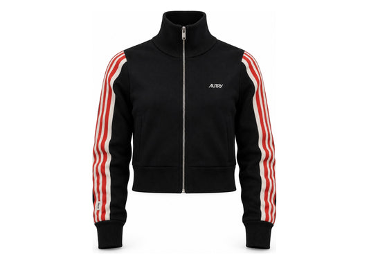 AUTRY KNITTED VISCOSE FULL ZIP JACKET WOMAN
