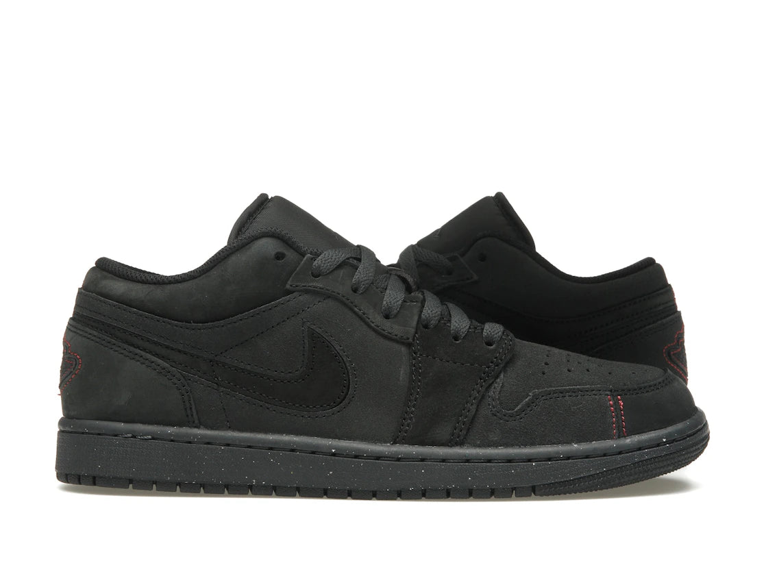 Jordan 1 Low SE Craft Dark Smoke Grey Varsity Red