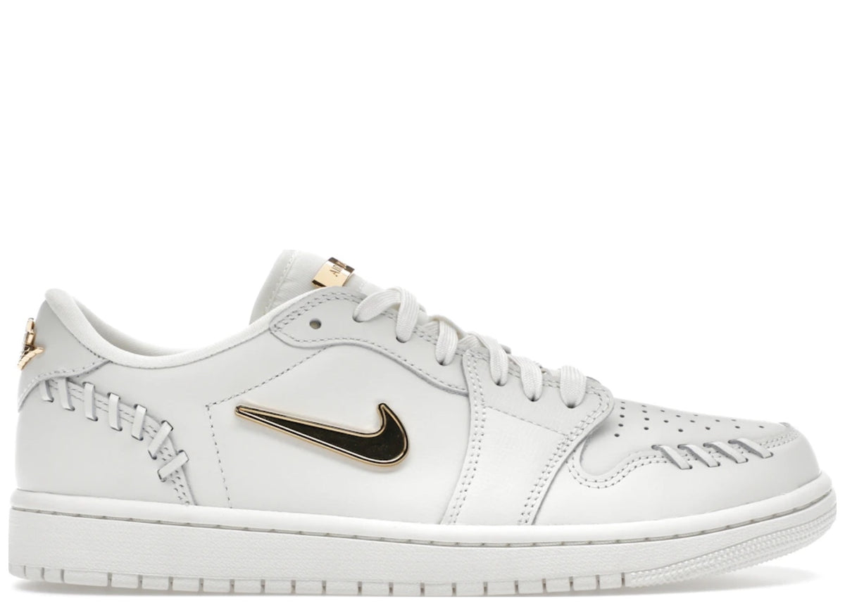 Jordan 1 Low Method of Make Sail Metallic Gold (Women's)