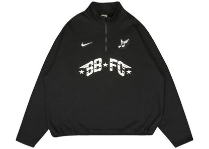 Nike Zip Fleece Crew-Neck Sweatshirt "Club 58" 'Black'