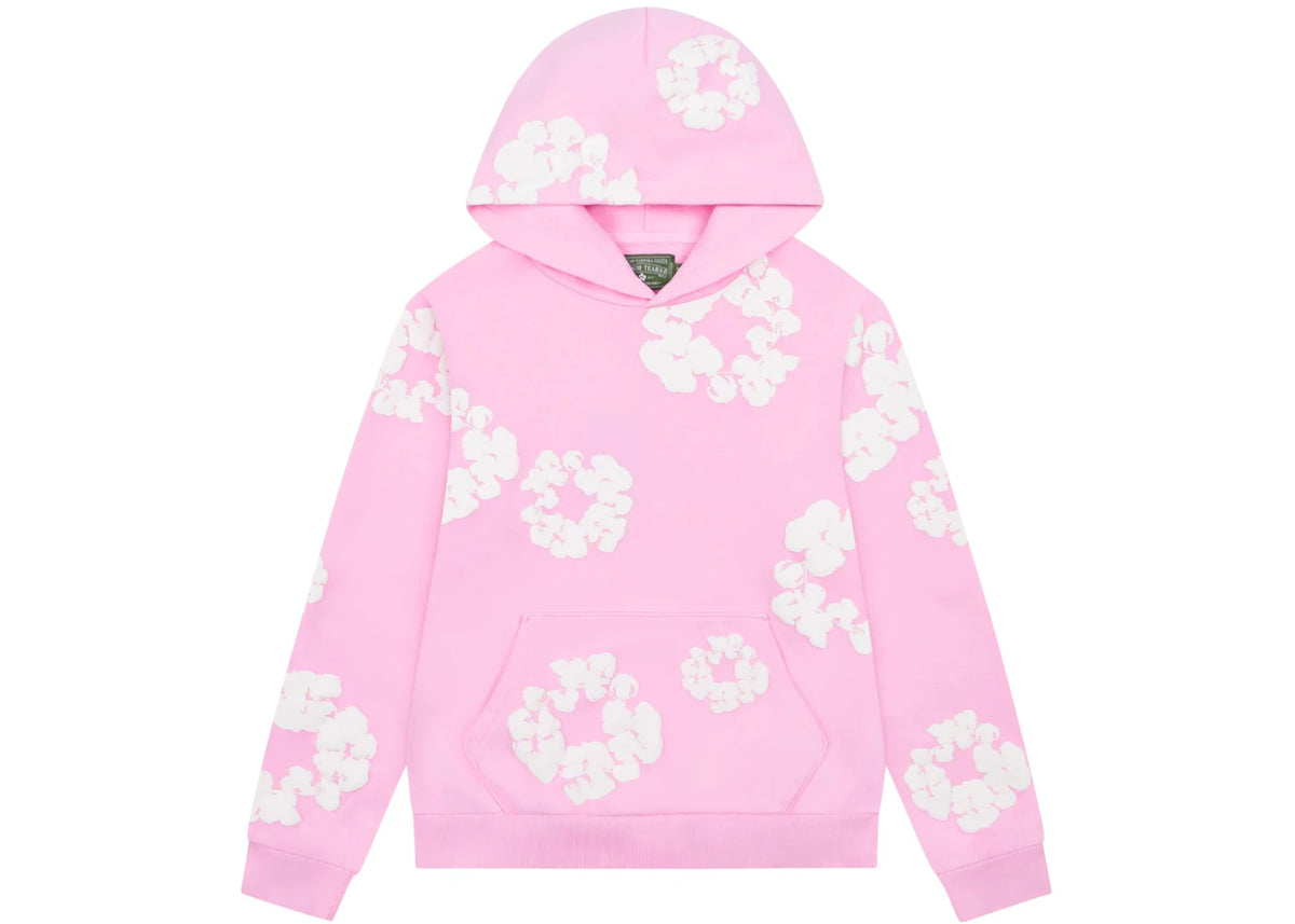 Denim Tears The Cotton Wreath Hoodie Powder Pink