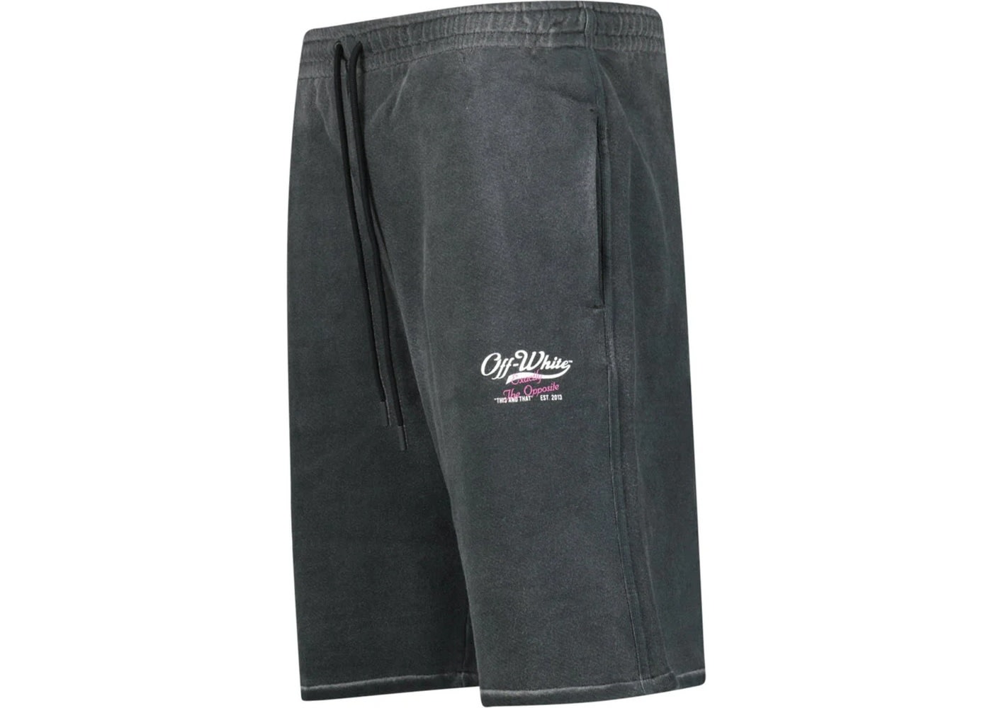 Off White Wave Off Skate Shorts Black