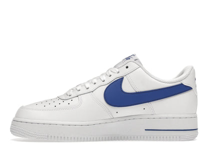 Nike Air Force 1 Low '07 FM Cut Out Swoosh White Game Royal