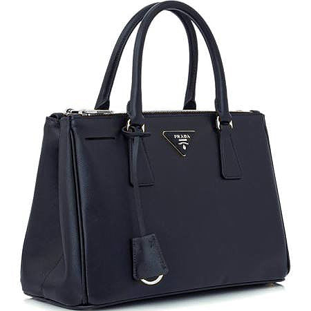 Prada Shopping Saffiano Lux Baltico Galleria Bag Baltico