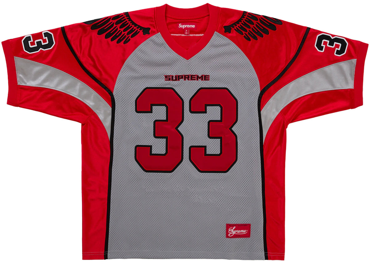 Supreme Wings Football Jersey Grey