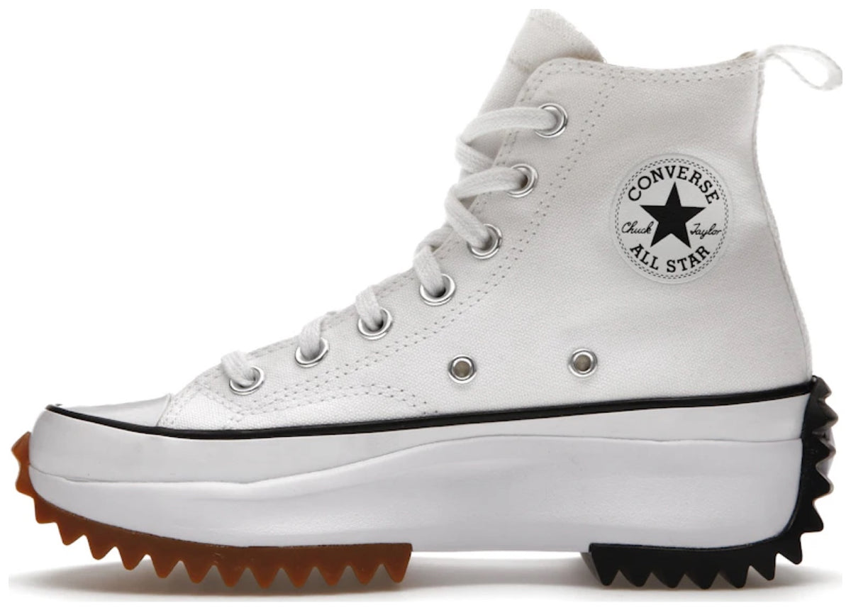 Converse Run Star Hike Hi White Black Gum