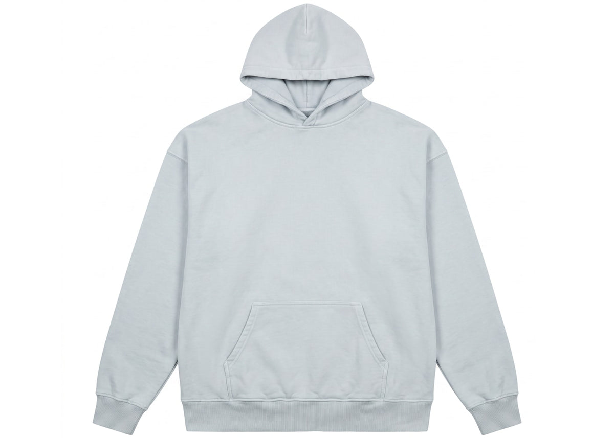 Cotton Garments Hoodie 500GSM Light Blue