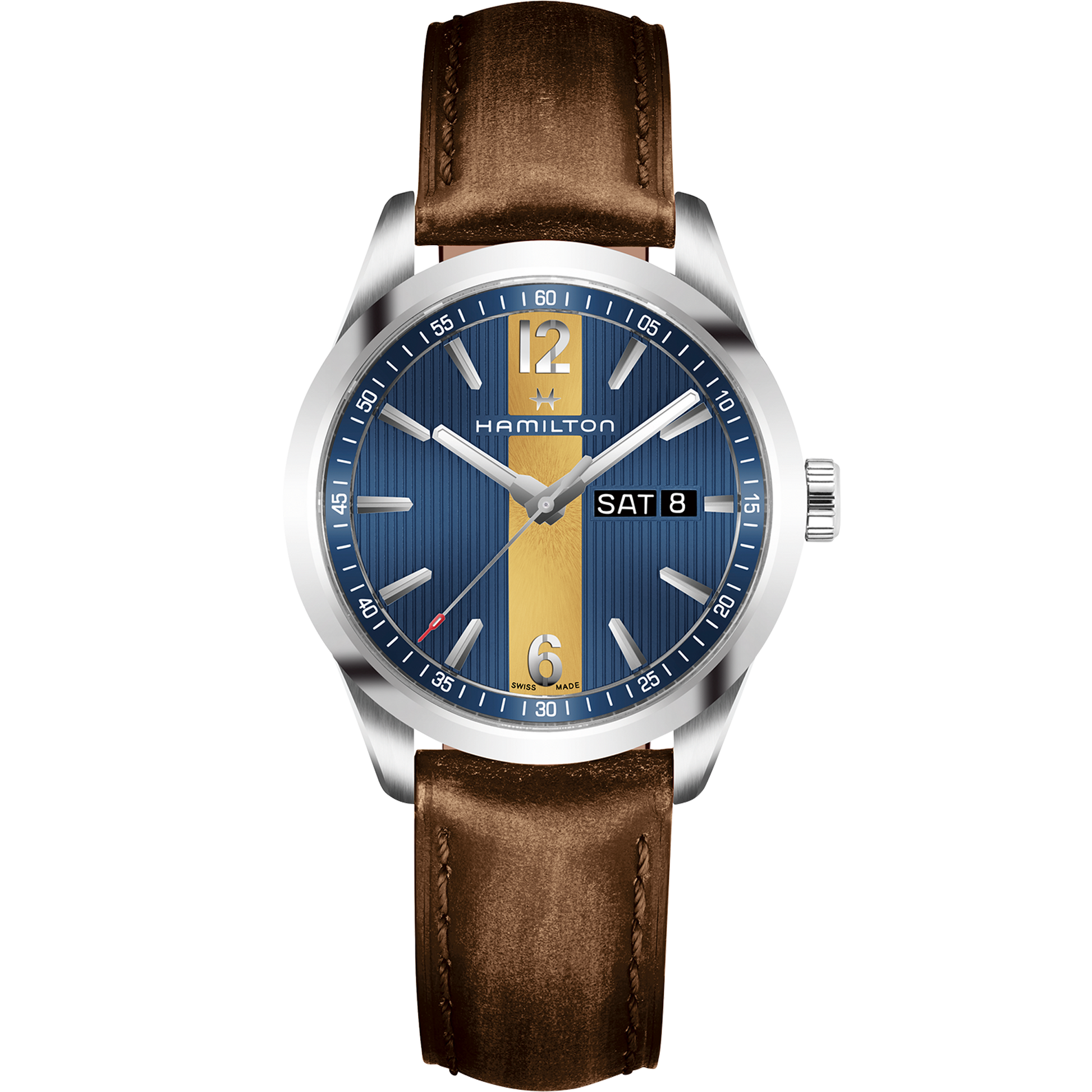 Hamilton Broadway Day Date Quartz | H43311541