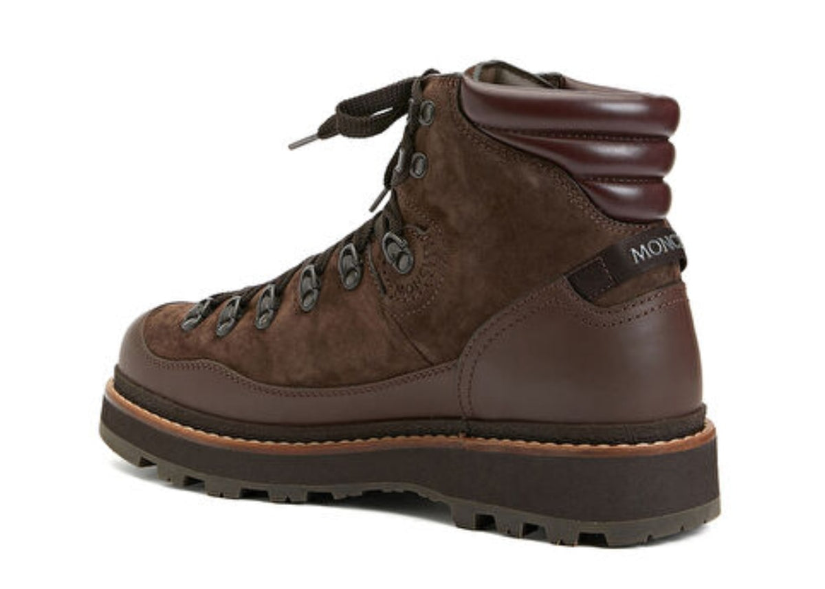 Moncler Peka Hiking Boot Brown Suede
