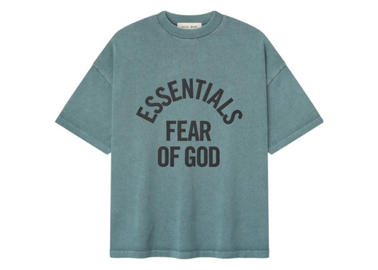 Fear of God Essentials Campus 90's Short Sleeve Tee Faded Coastal